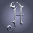 Gothic Initials Four