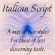 Italican Script