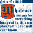 Fette Gotisch