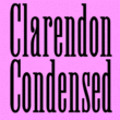 Clarendon Condensed