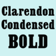 Clarendon Condensed Bold