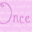 Once