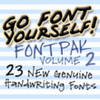 GFY Handwriting Fontpak #2