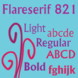Flareserif 821