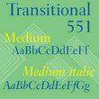 Transitional 551