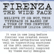 Firenza Text