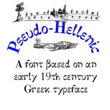 Pseudo-Hellenic