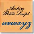 Archive Petite Script