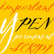 TXT Delicate Script