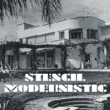 Stencil Modernistic JNL