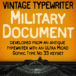 Military Document AOE™