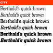 Berthold City® BE