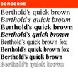 Concorde® BE
