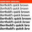 Gerstner® Original BQ