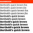 Marbrook® BQ