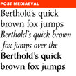 Post-Mediaeval® BE