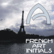 French Art Initials JNL