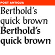 Post-Antiqua® Pro