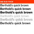 AG Old Face® Pro