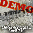 Geometric Slabserif 712