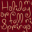 Holiday Springs BTN