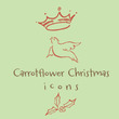 Carrotflower Christmas Icons™