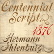 Centennial Script