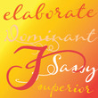 LD Cursive Flourish