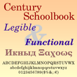 Century Schoolbook DT