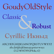 Goudy Old Style DT