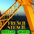 French Stencil JNL
