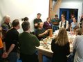 Punchcutting workshop hosted by Dan Carr. ATypI Vancouver conference, Sep 2003