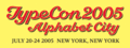 TypeCon 2005 logo