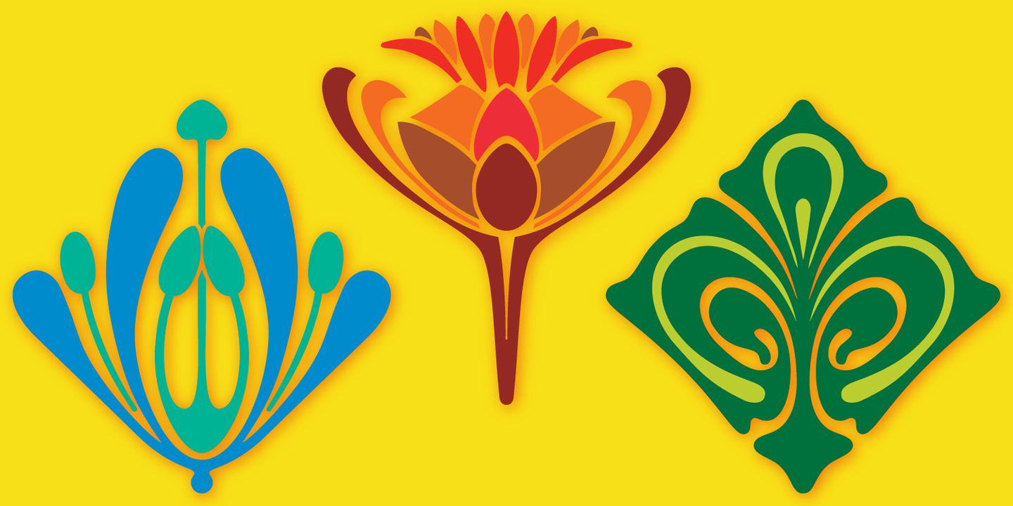 Art Nouveau Ornaments