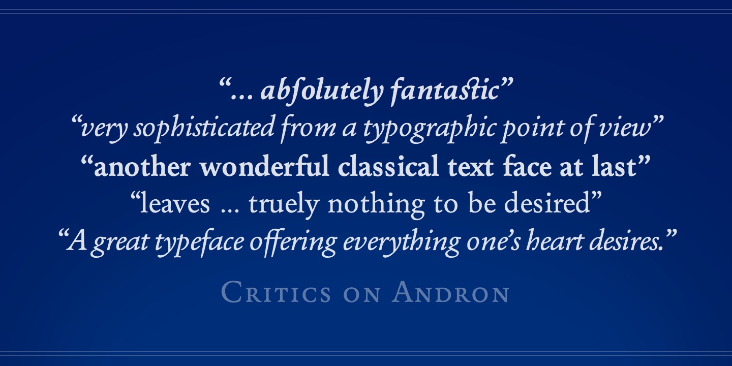 Andron 1 Latin Corpus™