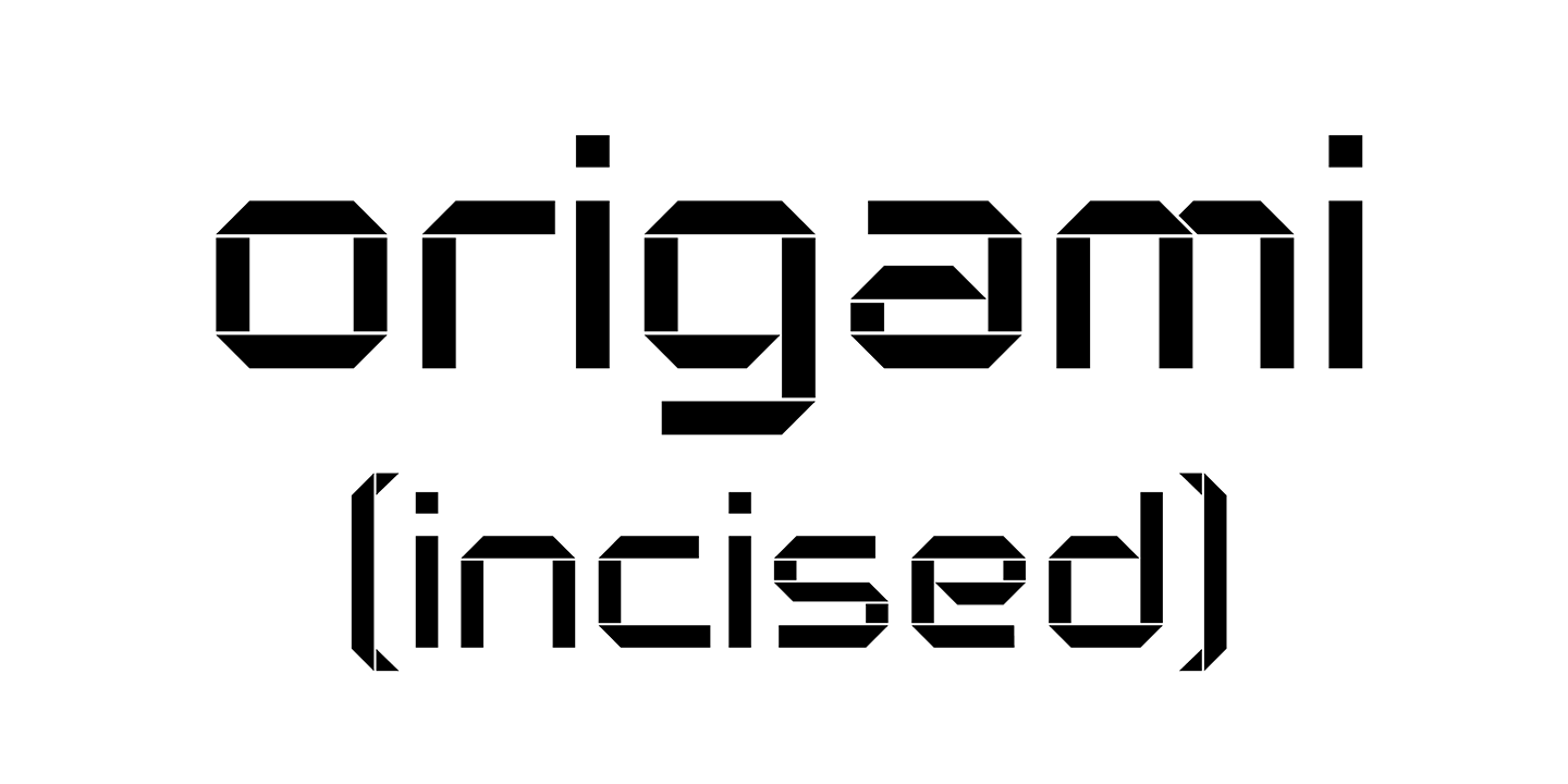 Origami Incised™