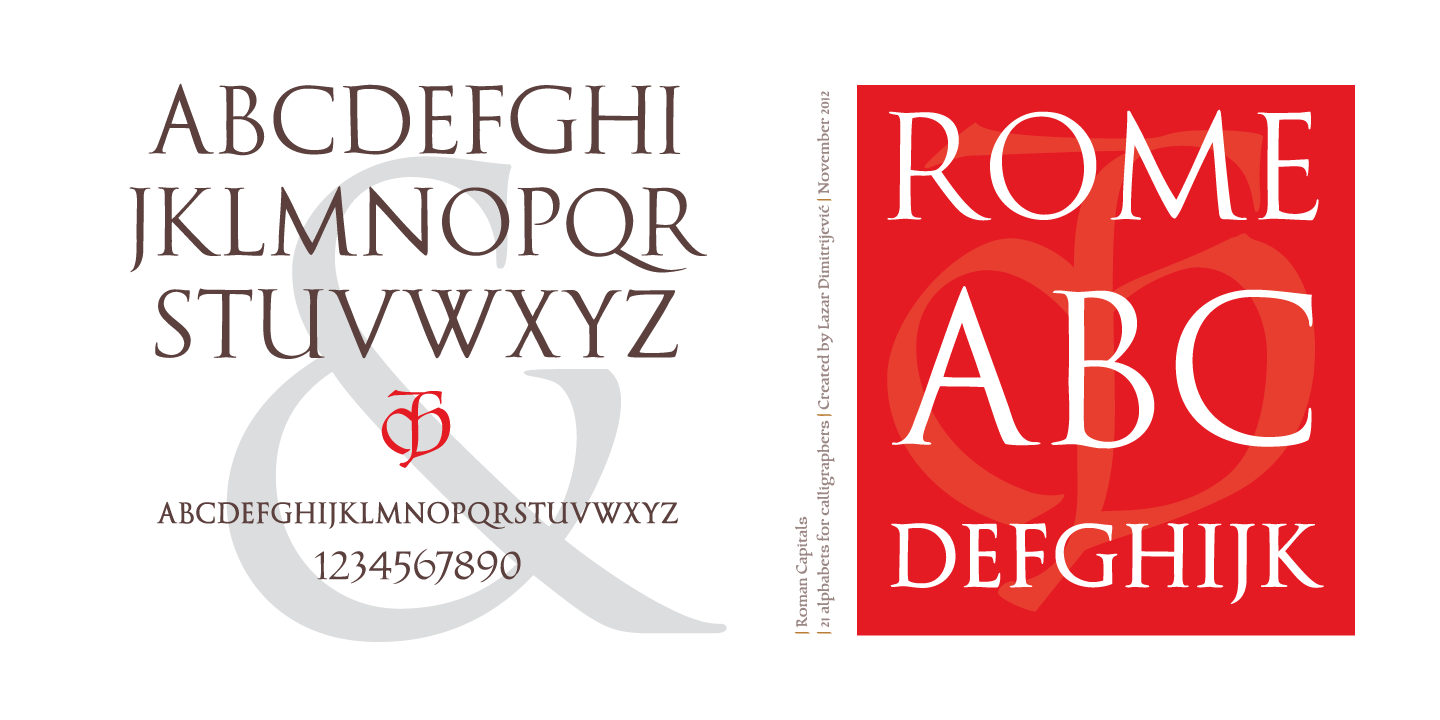 Cal Roman Capitals