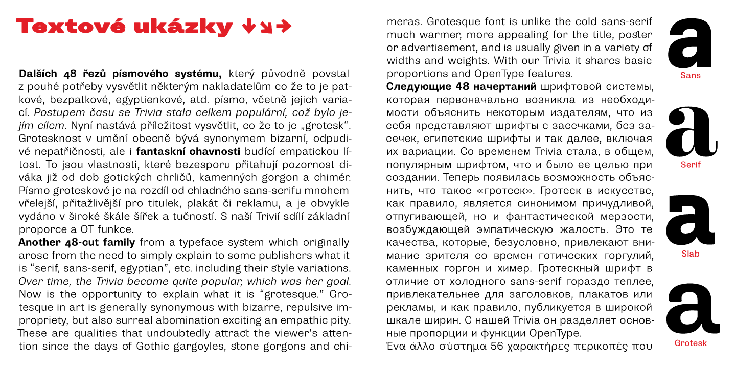 Trivia Grotesk