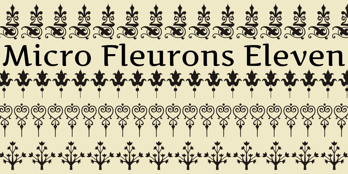 Micro Fleurons