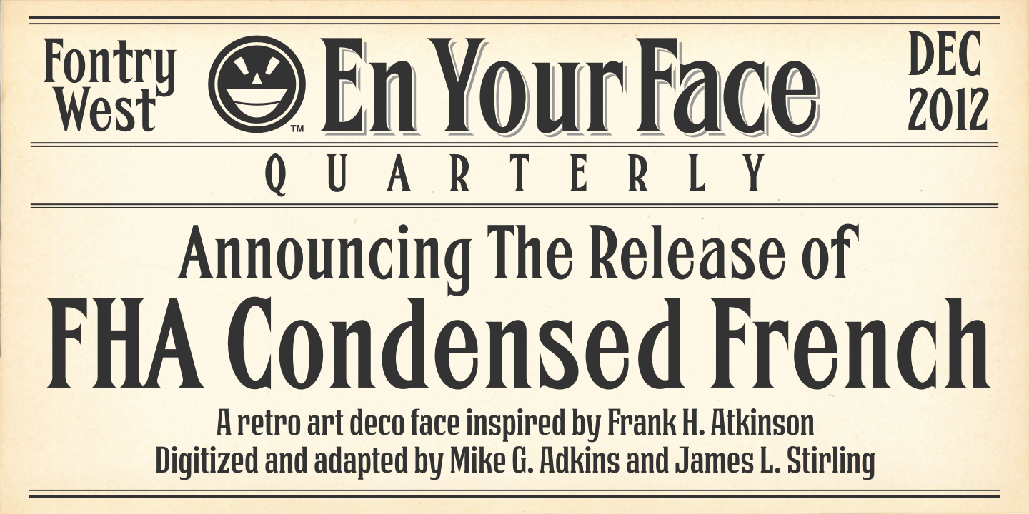 FHA Condensed French