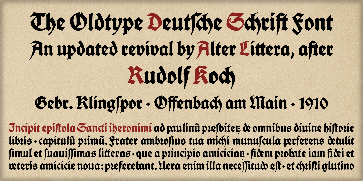 Deutsche Schrift