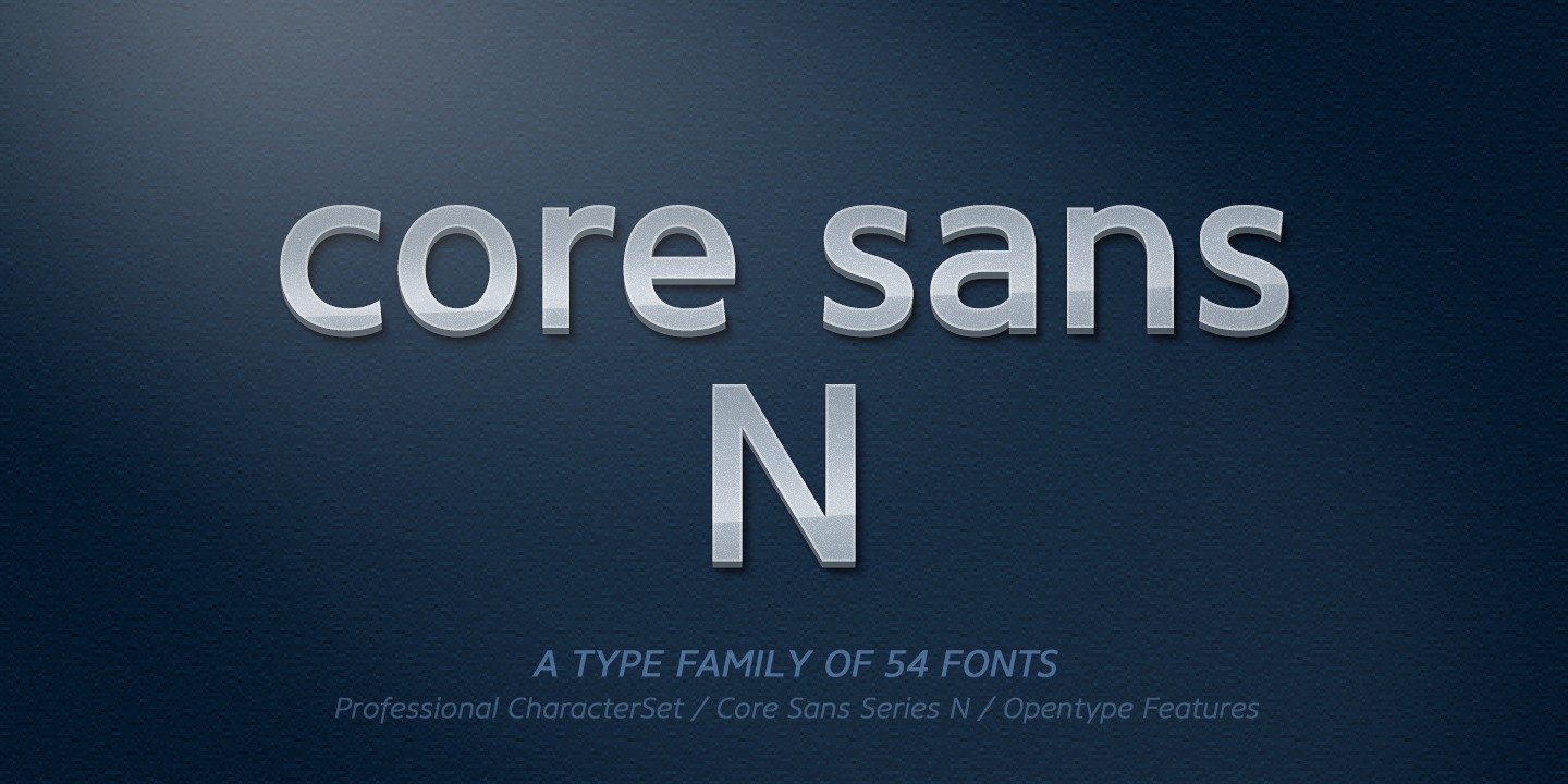 Core Sans N