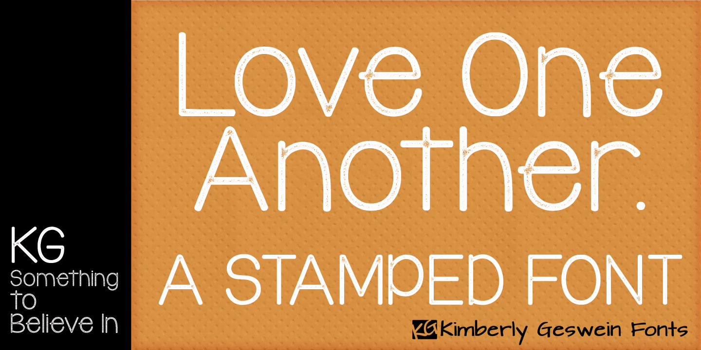 KG Something To Believe In