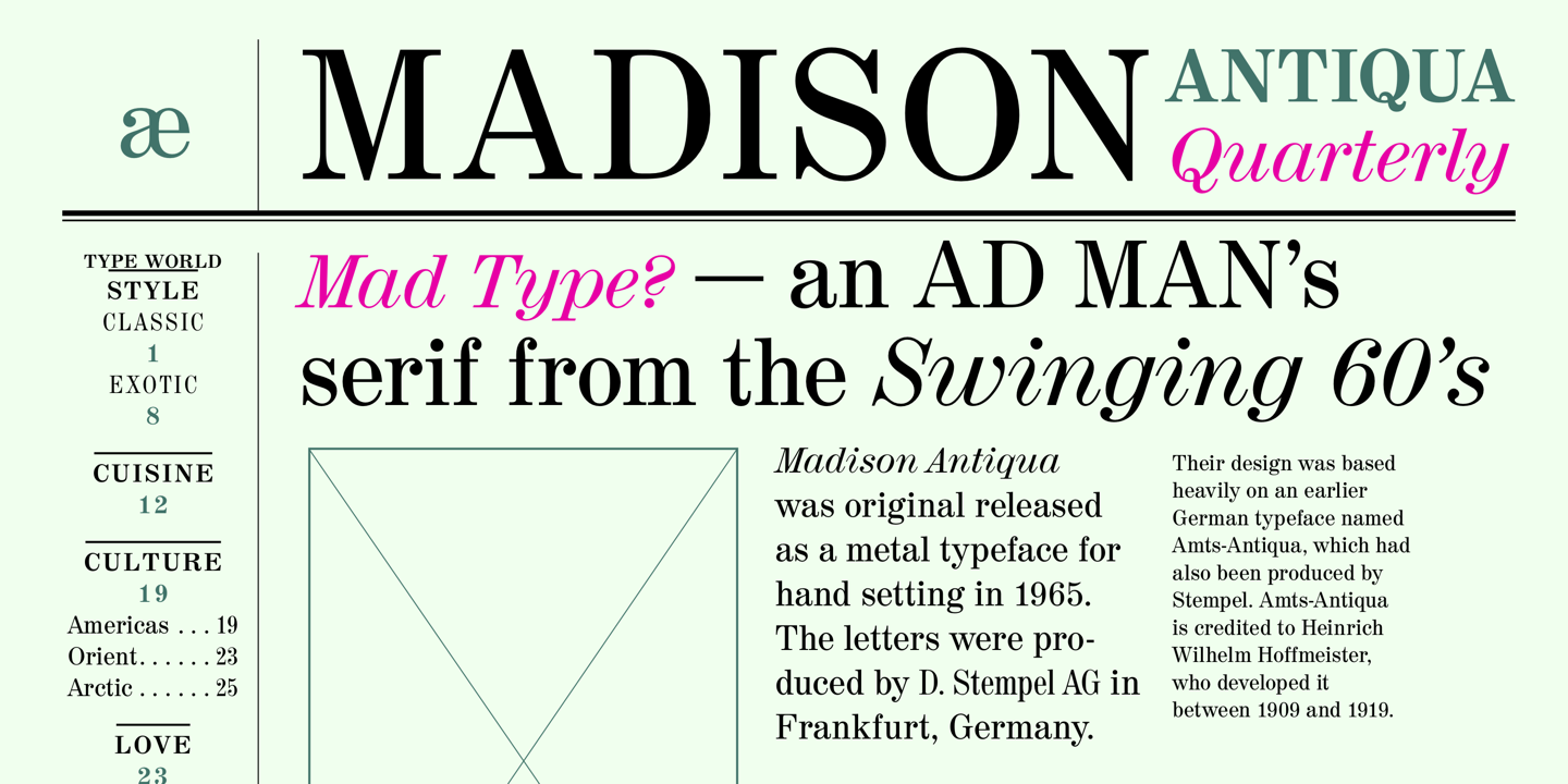 Madison Antiqua™