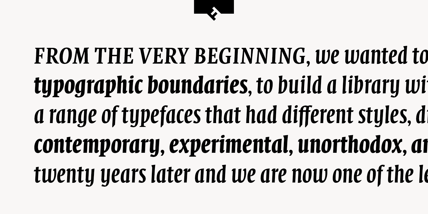 FF Quadraat Display®