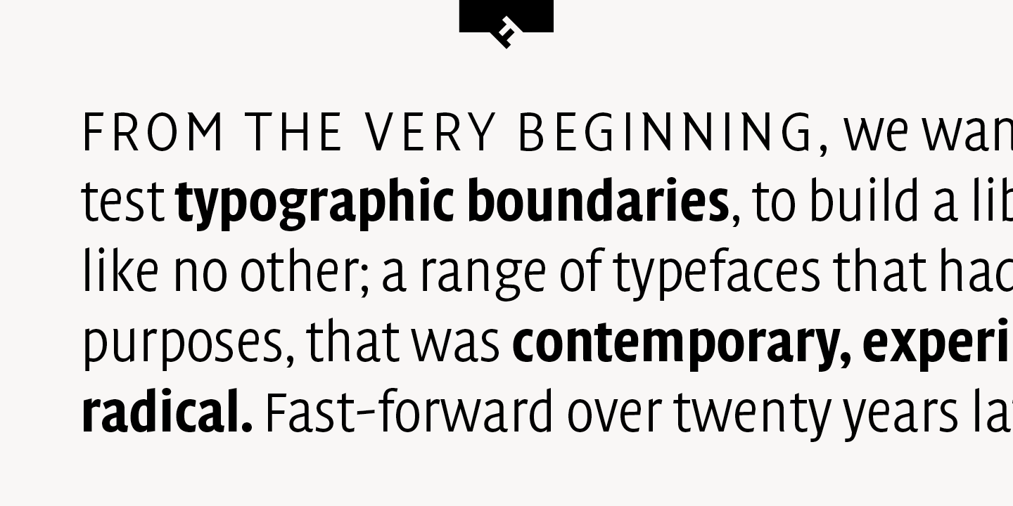 FF Quadraat Headliner®