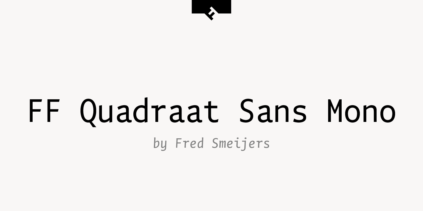FF Quadraat Sans Mono®