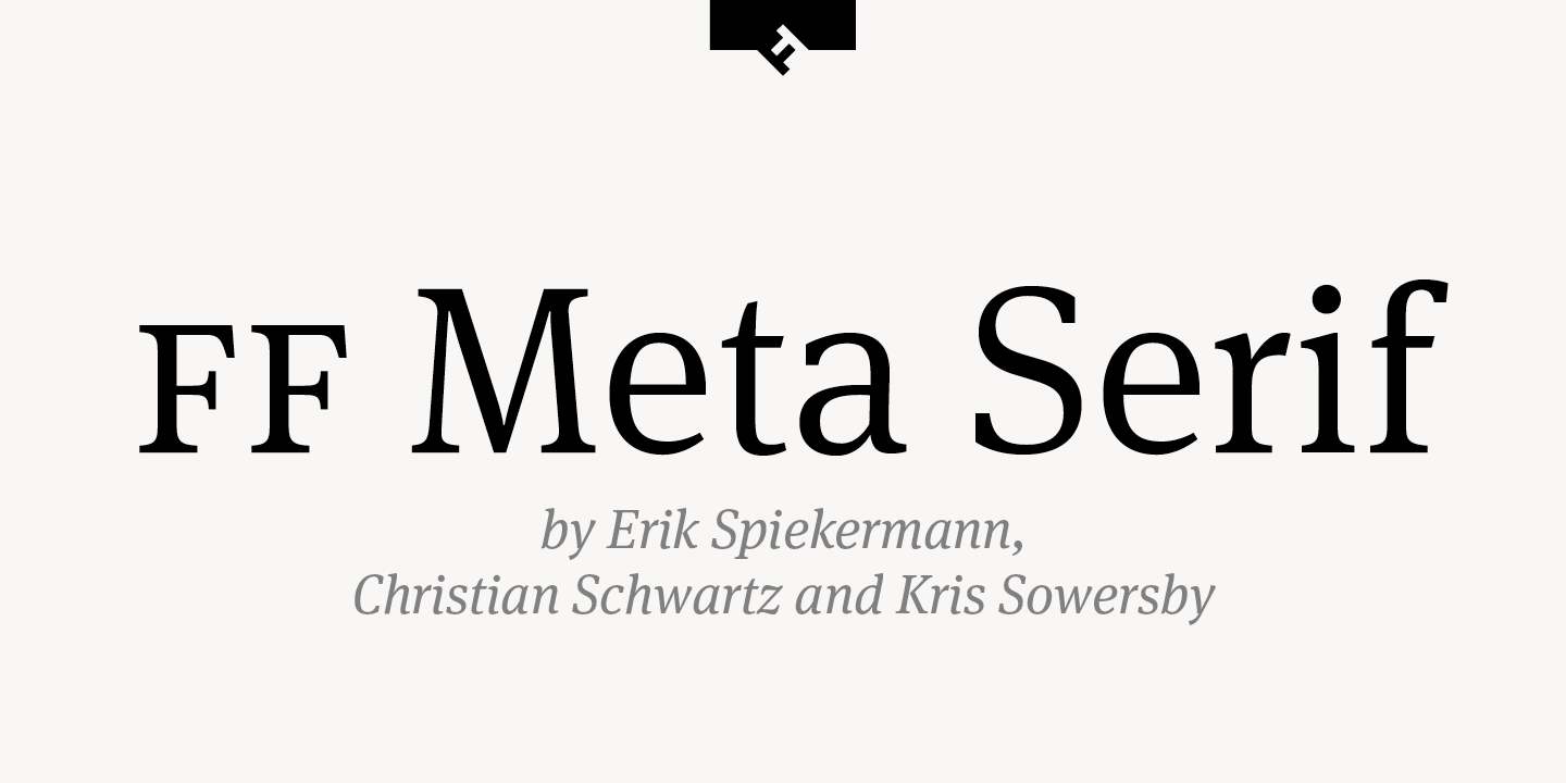 FF Meta Serif®