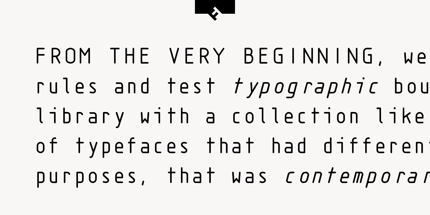 FF Isonorm Monospaced Pro®
