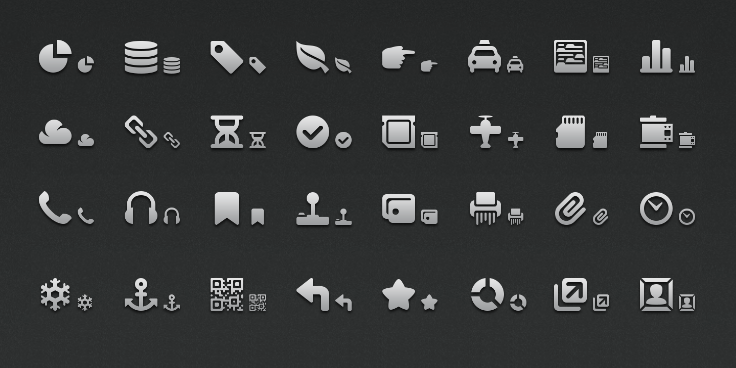 Web Hosting Hub Glyphs Essentials